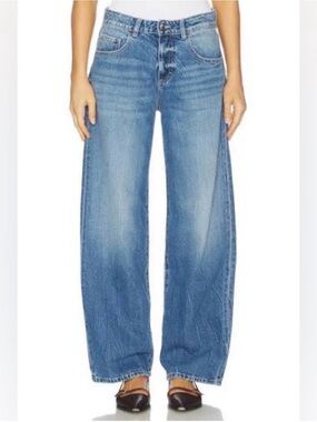 ICON Denim LA bea low rise wide leg baggy eclipse color jeans